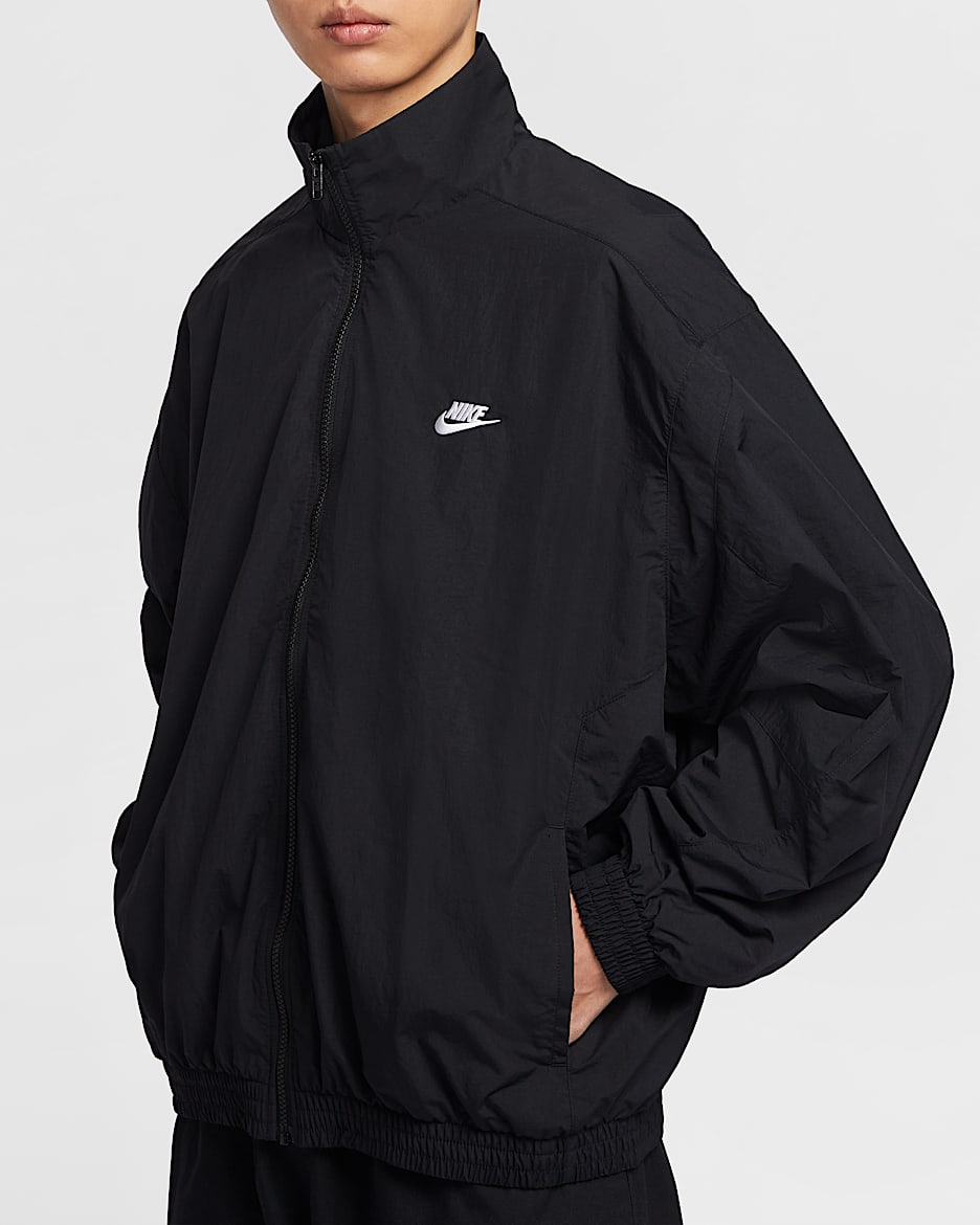 Nike Club Men s Oversized Woven Tracksuit Jacket. Nike ID